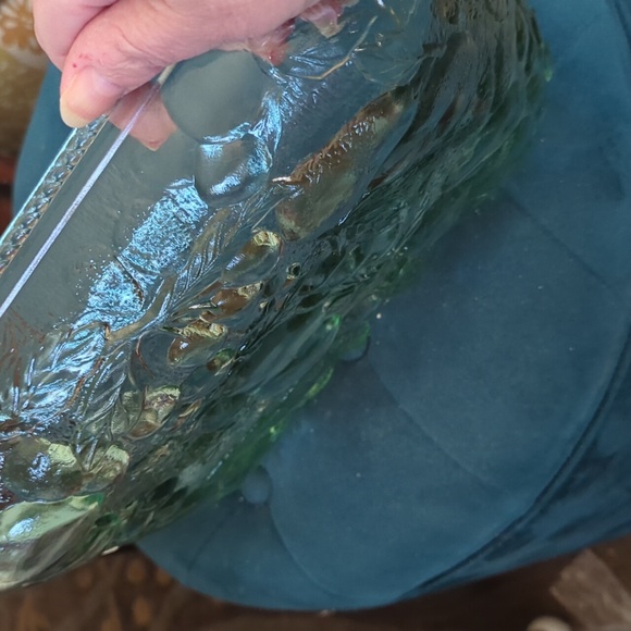 VINTAGE Libbey Orchard Fruit Casserole Baking Dish - Picture 5 of 5